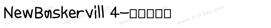 NewBaskervill 4字体转换